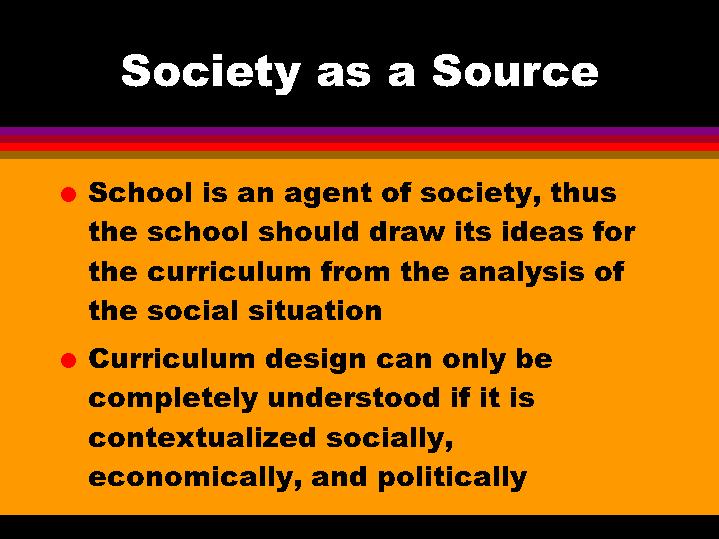 Society as a Source